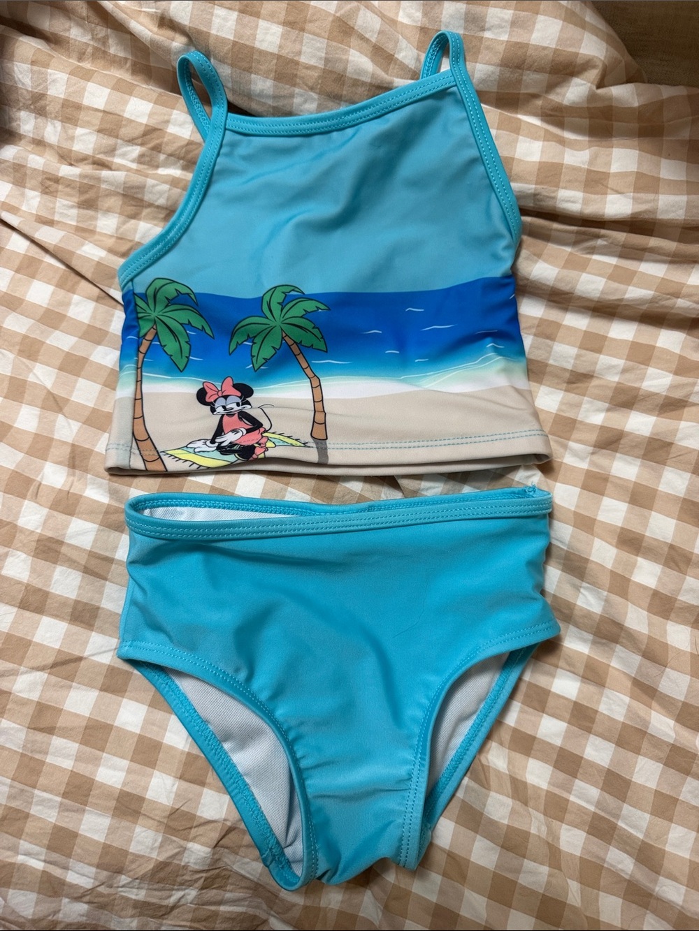 Disney Store Two-Piece Beach Minnie Mouse 3T